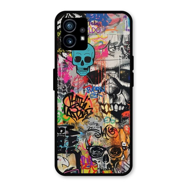 Amazing Street Art Metal Back Case for Nothing Phone 1