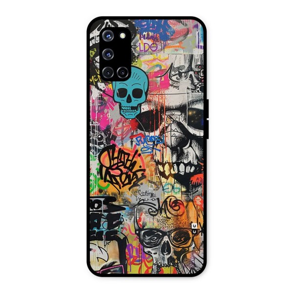 Amazing Street Art Metal Back Case for Oppo A52