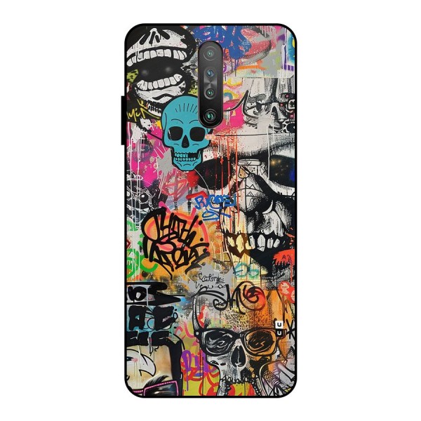 Amazing Street Art Metal Back Case for Poco X2