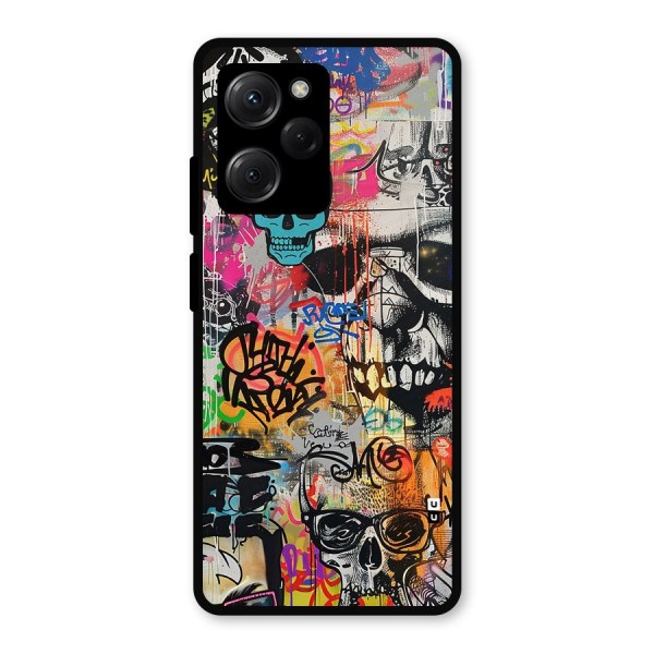 Amazing Street Art Metal Back Case for Poco X5 Pro