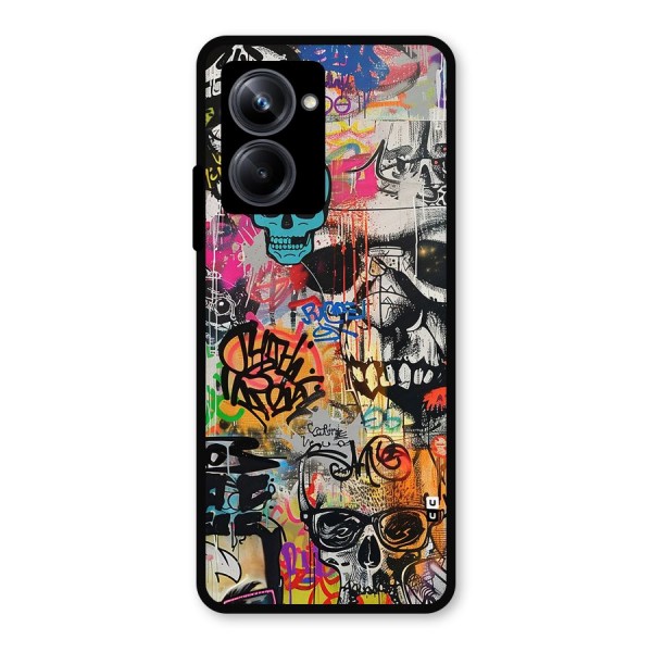 Amazing Street Art Metal Back Case for Realme 10 Pro