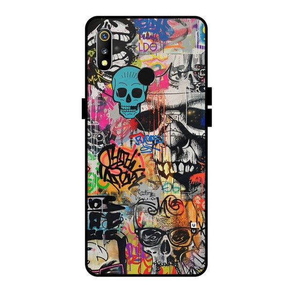 Amazing Street Art Metal Back Case for Realme 3i