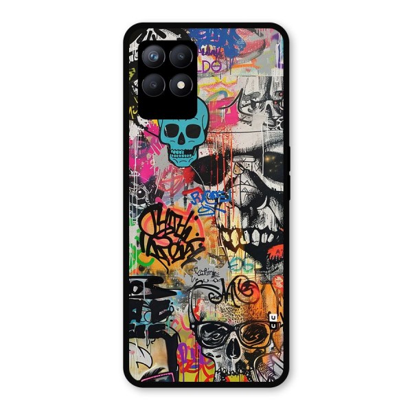 Amazing Street Art Metal Back Case for Realme 8i