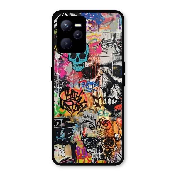 Amazing Street Art Metal Back Case for Realme C35