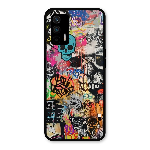 Amazing Street Art Metal Back Case for Realme GT 5G