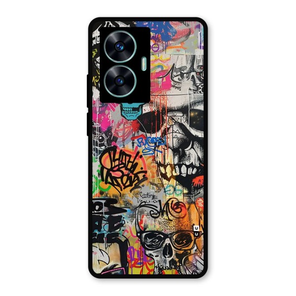 Amazing Street Art Metal Back Case for Realme Narzo N55