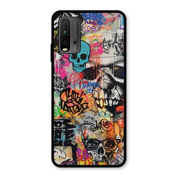 Amazing Street Art Metal Back Case for Redmi 9 Power