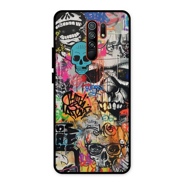 Amazing Street Art Metal Back Case for Redmi 9 Prime