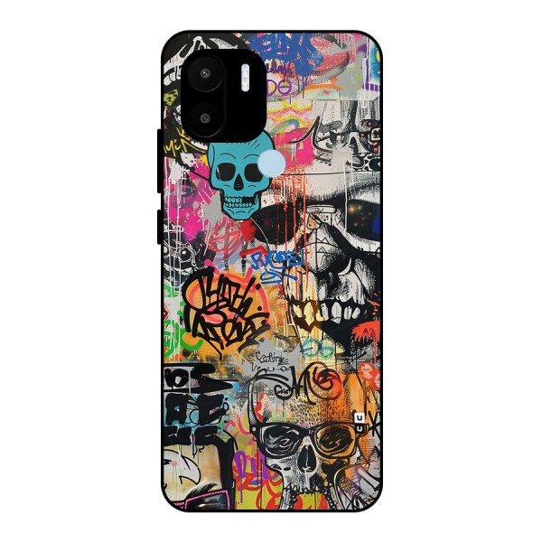 Amazing Street Art Metal Back Case for Redmi A2 Plus