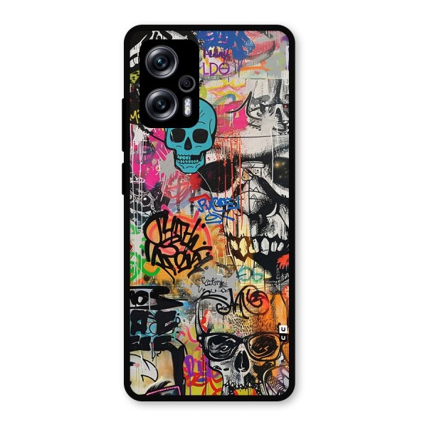 Amazing Street Art Metal Back Case for Redmi K50i