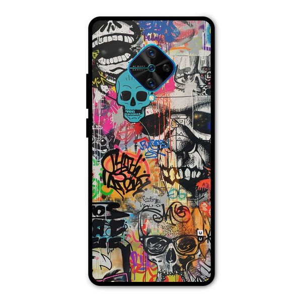 Amazing Street Art Metal Back Case for Vivo S1 Pro