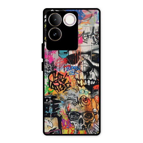 Amazing Street Art Metal Back Case for Vivo T2 Pro