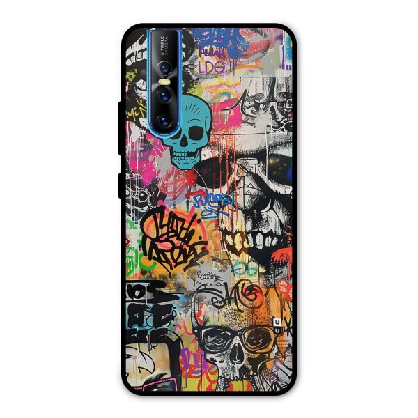 Amazing Street Art Metal Back Case for Vivo V15 Pro