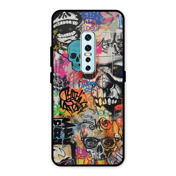 Amazing Street Art Metal Back Case for Vivo V17 Pro