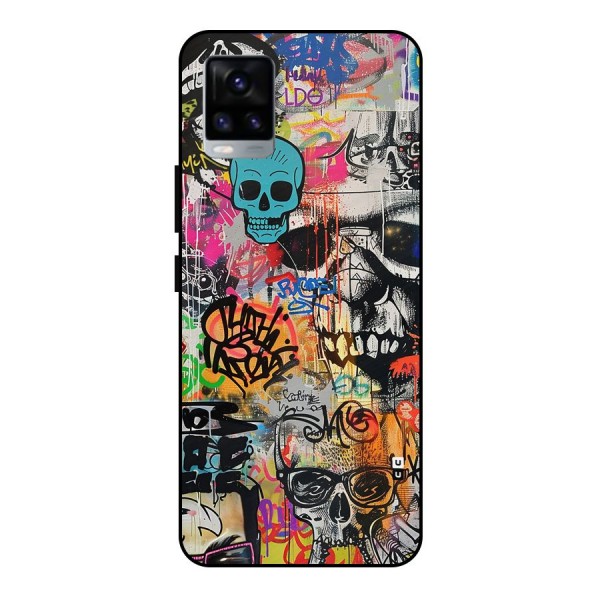 Amazing Street Art Metal Back Case for Vivo V20