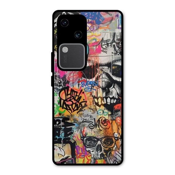 Amazing Street Art Metal Back Case for Vivo V30