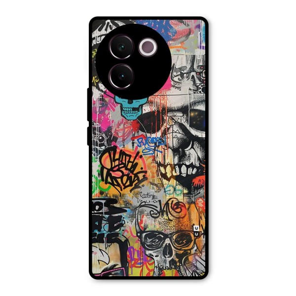 Amazing Street Art Metal Back Case for Vivo V30e