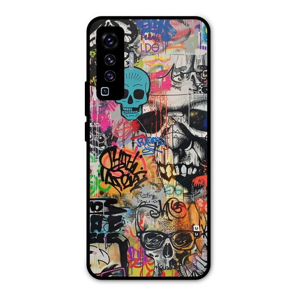 Amazing Street Art Metal Back Case for Vivo X50