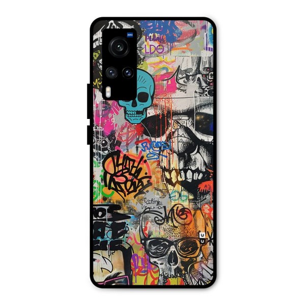 Amazing Street Art Metal Back Case for Vivo X60