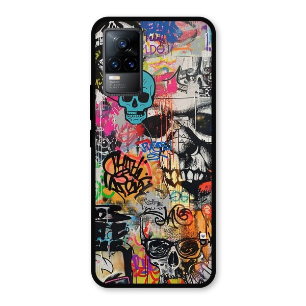 Amazing Street Art Metal Back Case for Vivo Y73