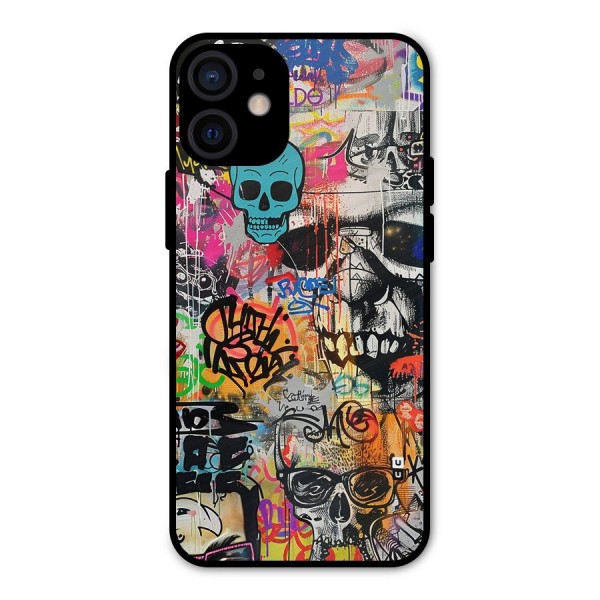 Amazing Street Art Metal Back Case for iPhone 12 Mini