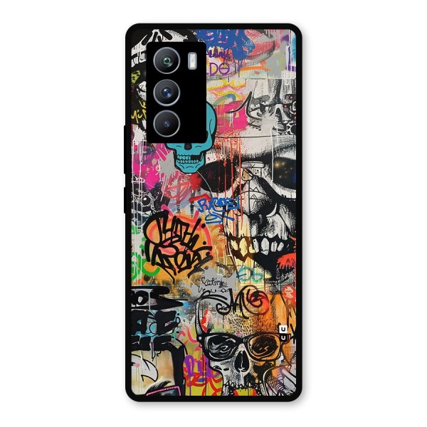 Amazing Street Art Metal Back Case for iQOO 9 SE