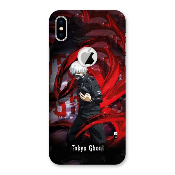 Amazing Tokyo Ghoul Back Case for iPhone XS Logo Cut