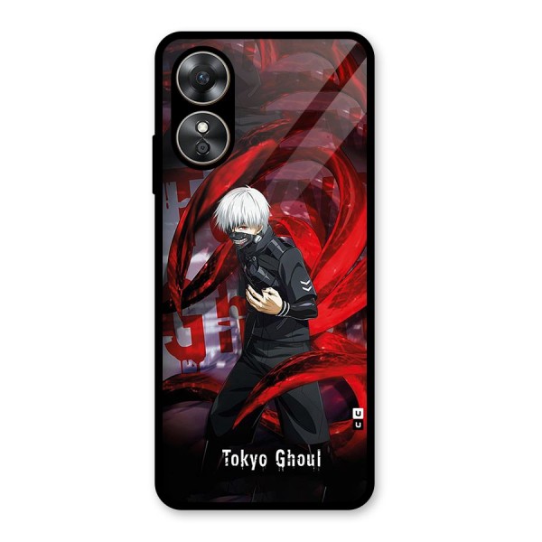 Amazing Tokyo Ghoul Glass Back Case for Oppo A17