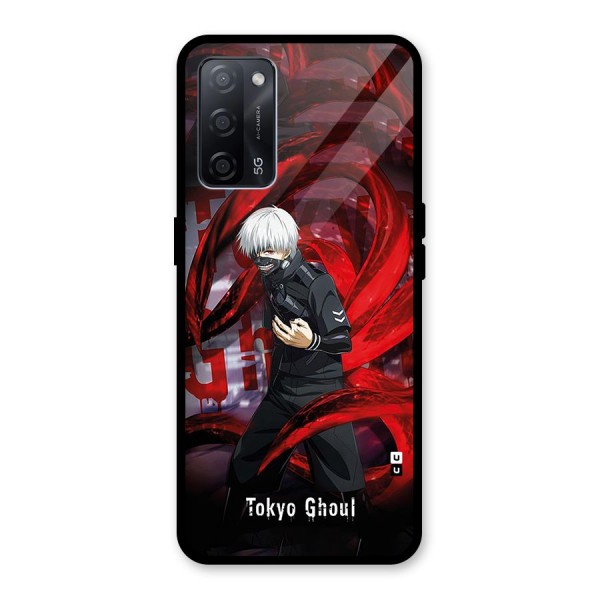 Amazing Tokyo Ghoul Glass Back Case for Oppo A53s 5G