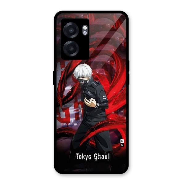 Amazing Tokyo Ghoul Glass Back Case for Oppo K10 (5G)