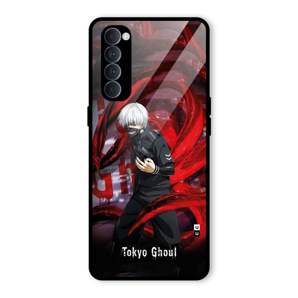 Amazing Tokyo Ghoul Glass Back Case for Oppo Reno4 Pro