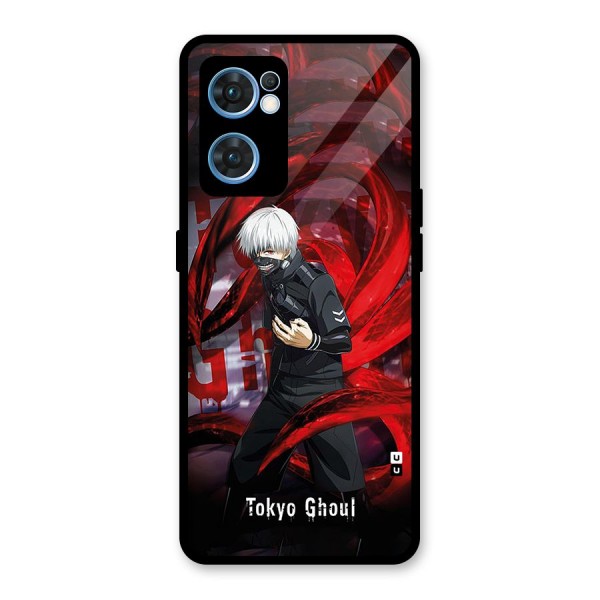 Amazing Tokyo Ghoul Glass Back Case for Oppo Reno7 5G