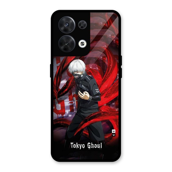 Amazing Tokyo Ghoul Glass Back Case for Oppo Reno8 5G