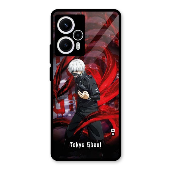 Amazing Tokyo Ghoul Glass Back Case for Poco F5