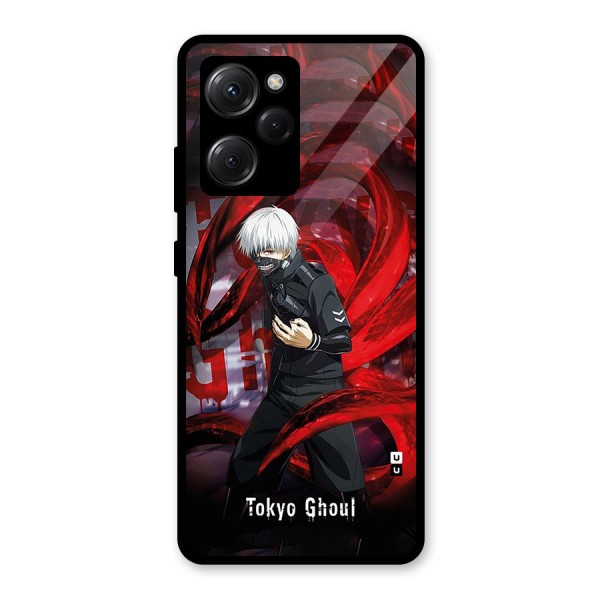 Amazing Tokyo Ghoul Glass Back Case for Poco X5 Pro