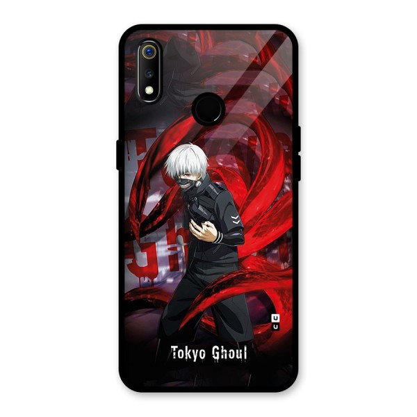 Amazing Tokyo Ghoul Glass Back Case for Realme 3