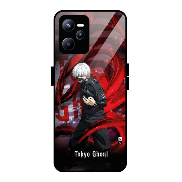 Amazing Tokyo Ghoul Glass Back Case for Realme C35