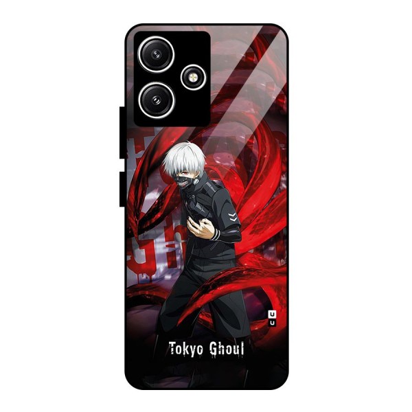 Amazing Tokyo Ghoul Glass Back Case for Redmi 12 5G