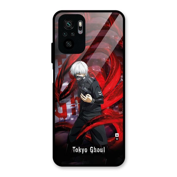 Amazing Tokyo Ghoul Glass Back Case for Redmi Note 10