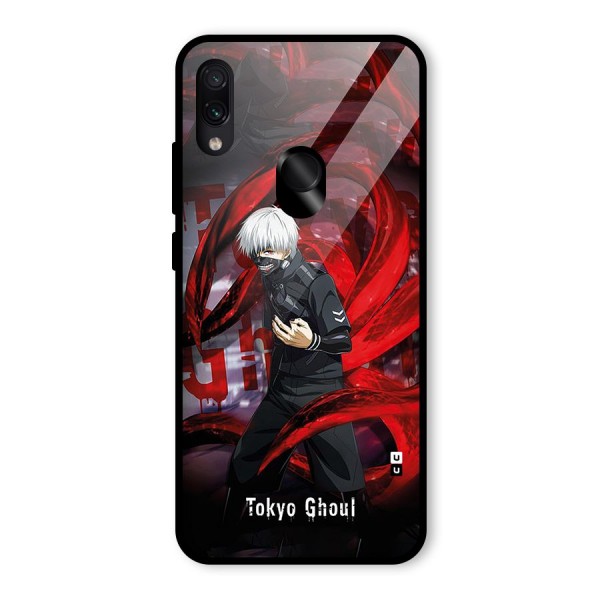 Amazing Tokyo Ghoul Glass Back Case for Redmi Note 7S