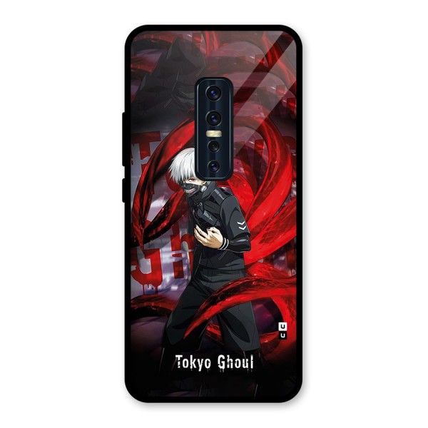 Amazing Tokyo Ghoul Glass Back Case for Vivo V17 Pro