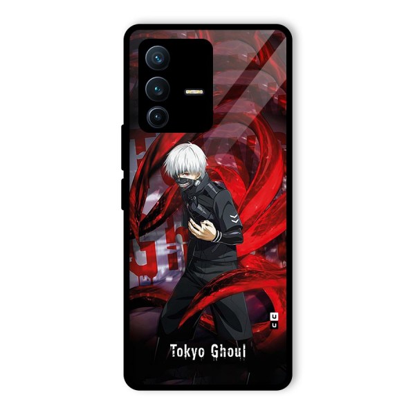 Amazing Tokyo Ghoul Glass Back Case for Vivo V23 Pro