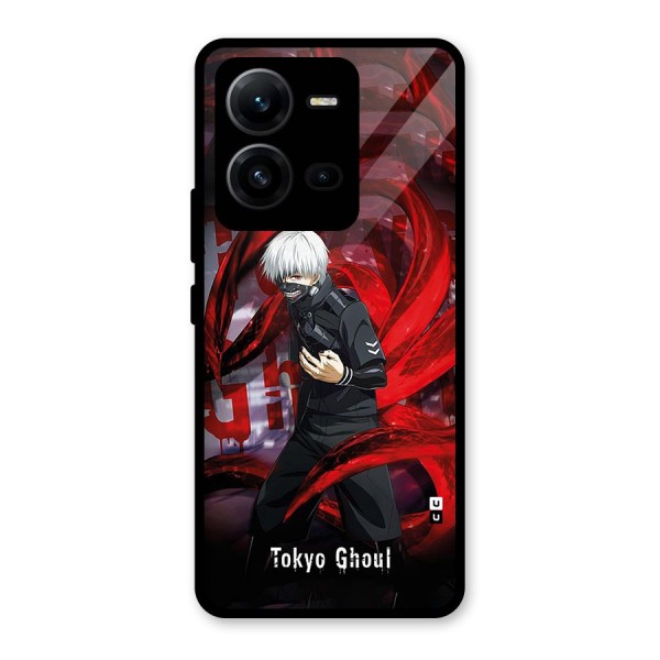 Amazing Tokyo Ghoul Glass Back Case for Vivo V25