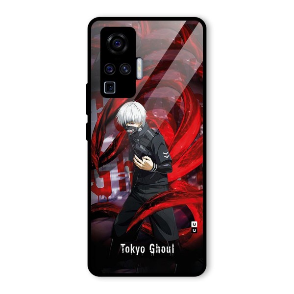 Amazing Tokyo Ghoul Glass Back Case for Vivo X50 Pro