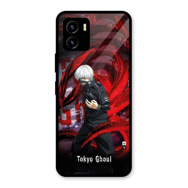 Amazing Tokyo Ghoul Glass Back Case for Vivo Y15s