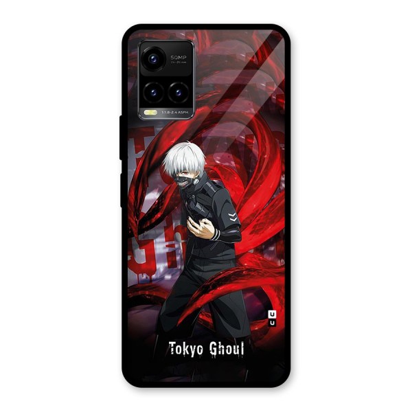 Amazing Tokyo Ghoul Glass Back Case for Vivo Y21 2021