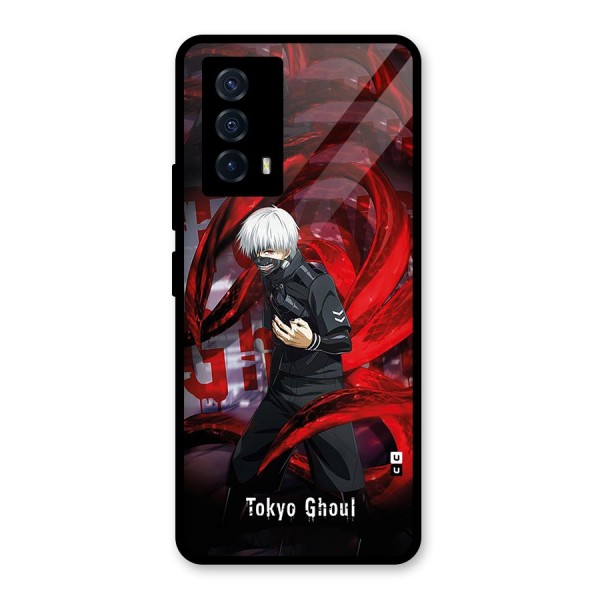 Amazing Tokyo Ghoul Glass Back Case for Vivo iQOO Z5