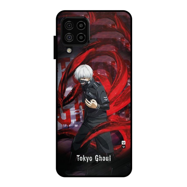 Amazing Tokyo Ghoul Metal Back Case for Galaxy A22 4G