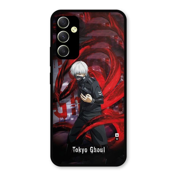 Amazing Tokyo Ghoul Metal Back Case for Galaxy A34