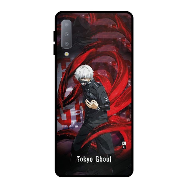 Amazing Tokyo Ghoul Metal Back Case for Galaxy A7 (2018)